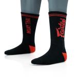 Носки Fairtex Socks 3 - Black/Red - фото 2