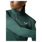 Лонгслив Castore CFE41039 half zip, зеленый - фото 6