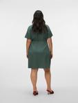 Vero Moda Curve Платье 'VMMymilo' в зеленом цвете - фото 3