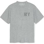 Футболка унисекс MLB, серый - фото