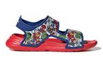 Сандалии (GS) adidas Adventures Altaswim x Marvel 'Blue Red', синий - фото 2