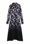 Платье Desigual GRADIENT FLORAL, Material Finishes/Black - фото 6