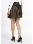 Мини-юбка faina, оливковый - фото 4