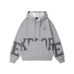 Унисекс свитшот Mizuno, серый - фото