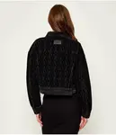 Джинсовая куртка Cropped fit Armani Exchange, черный - фото 3