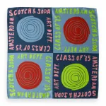 Шарф Scotch & Soda Art Dept, синий - фото