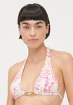 Топ бикини Versace SWIM RENEWSTYLE LIGHT UNDERWATER BAROCCO ALL OVER SAFETY PIN, Eggshell/Dragonfruit/Light Pink - фото 6
