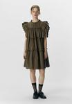 Повседневное платье MINI GERÜSCHTES Object, оливковый - фото 2