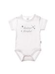 Комбинезон/боди LILIPUT Kleiner Bruder, белый - фото