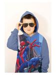 Толстовка Spiderman, синий - фото