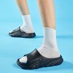 Шлепанцы унисекс черные A1 - фото 2