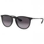 Солнцезащитные очки rb4171 erika classic matte rubber black gradient grey - 54 Ray Ban - фото
