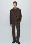 Куртка Massimo Dutti TOTAL LOOK, Dark Brown - фото 2