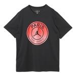 Футболка Air Jordan Paris Saint-Germain T-shirt 'Off Noir', черный - фото