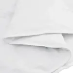 Летнее одеяло белое 135 х 200 см перо DKD HOME DECOR - фото 9
