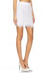 Мини-юбка из кружева Salome Generation Love, white - фото 2