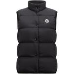 Пуховик женский черный Moncler - фото