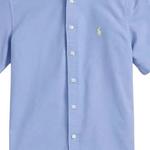 Детская голубая футболка поло Ralph Lauren SS24 - фото 5