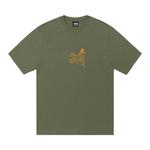 Футболка Stussy In Bloom Tee, Olive - фото