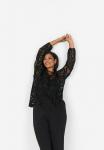 Блуза SAGA Wasabi Concept, черный - фото 4