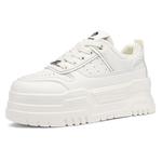 Кроссовки NAVIGARE Skateboarding Shoes Women's Low-top, бежевый/черный - фото 2