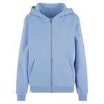 Толстовка Build Your Brand Fluffy full zip, синий - фото 3