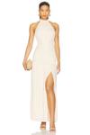Marisol макси-платье All The Ways, cream - фото