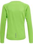 Футболка Newline L/S Kids Core Running L/S, цвет GREEN FLASH - фото 2