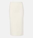 Юбка-карандаш Hodette The Row, экрю - фото