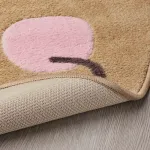 Детский ковер, коричневый, 94x150 см, BRUMMIG IKEA - фото 3