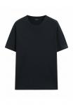 Базовая футболка Massimo Dutti темно-синяя - фото 6