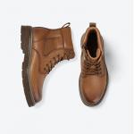 Мужские ботинки Cahhrrn X Martin Boot Men Beige Haleboss - фото 13