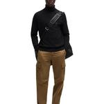 Свитер с нашивкой Boss Logo HUGO BOSS, черный - фото 6