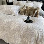 LUOLAI HOME Постельное белье 4 предмета, 200 см, простыня, зеленый с бантом-бабочкой - фото 5