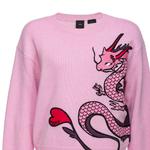 Свитер женский розовый PINKO - фото 4