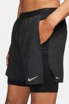 Беговые шорты 2-в-1 Dri-FIT Stride 7 дюймов Nike, черный - фото 4