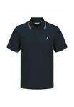 Поло Jack & Jones JJEAUSTIN SS NOOS, Sky Captain/Dark Blue - фото 7