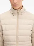 Пуховик с капюшоном Ea7 Emporio Armani, бежевый - фото 5