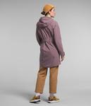 Женская парка The North Face с капюшоном, фиолетовый - фото 3