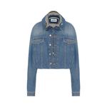 Куртка Jean Paul Gaultier Hooded Double Layer Denim Jacket, Vintage Blue - фото