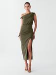 Миди платье BWLDR Ash, Olive - фото 7