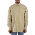 Хлопковая рубашка с вышитым логотипом Burberry, Hunter - фото