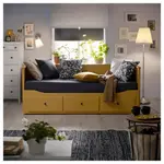 Кушетка IKEA HEMNES, 80х200 см, желтый - фото 9