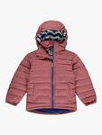 Детская утепленная куртка с капюшоном Muddy Puddles, Pink - фото