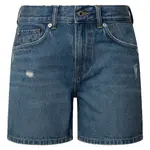 Шорты Pepe Jeans Regular Mable high waist, синий - фото 3