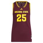 Молодежная майка Arizona State Sun Devils #25 maroon Adidas - фото 3