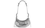 Balenciaga Сумка через плечо Le Cagole Xs Metallized Silver - фото 5