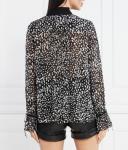 Блуза The Kooples Regular Fit, черный - фото 4