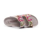 Шлепанцы унисекс Golofi, цвет 101 white leopard print - фото 3