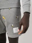 Шорты с принтом THOM BROWNE, серый - фото 5